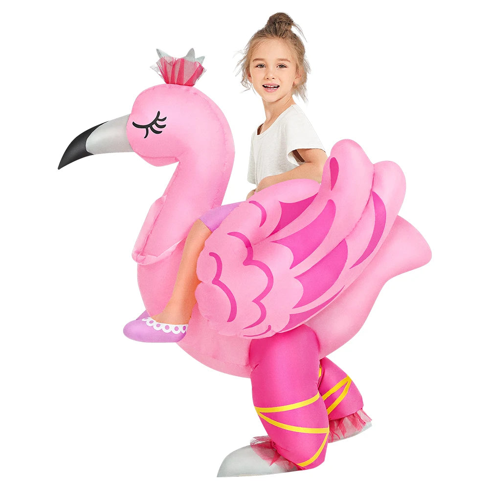 Déguisement gonflable dino enfant modèle éléphant