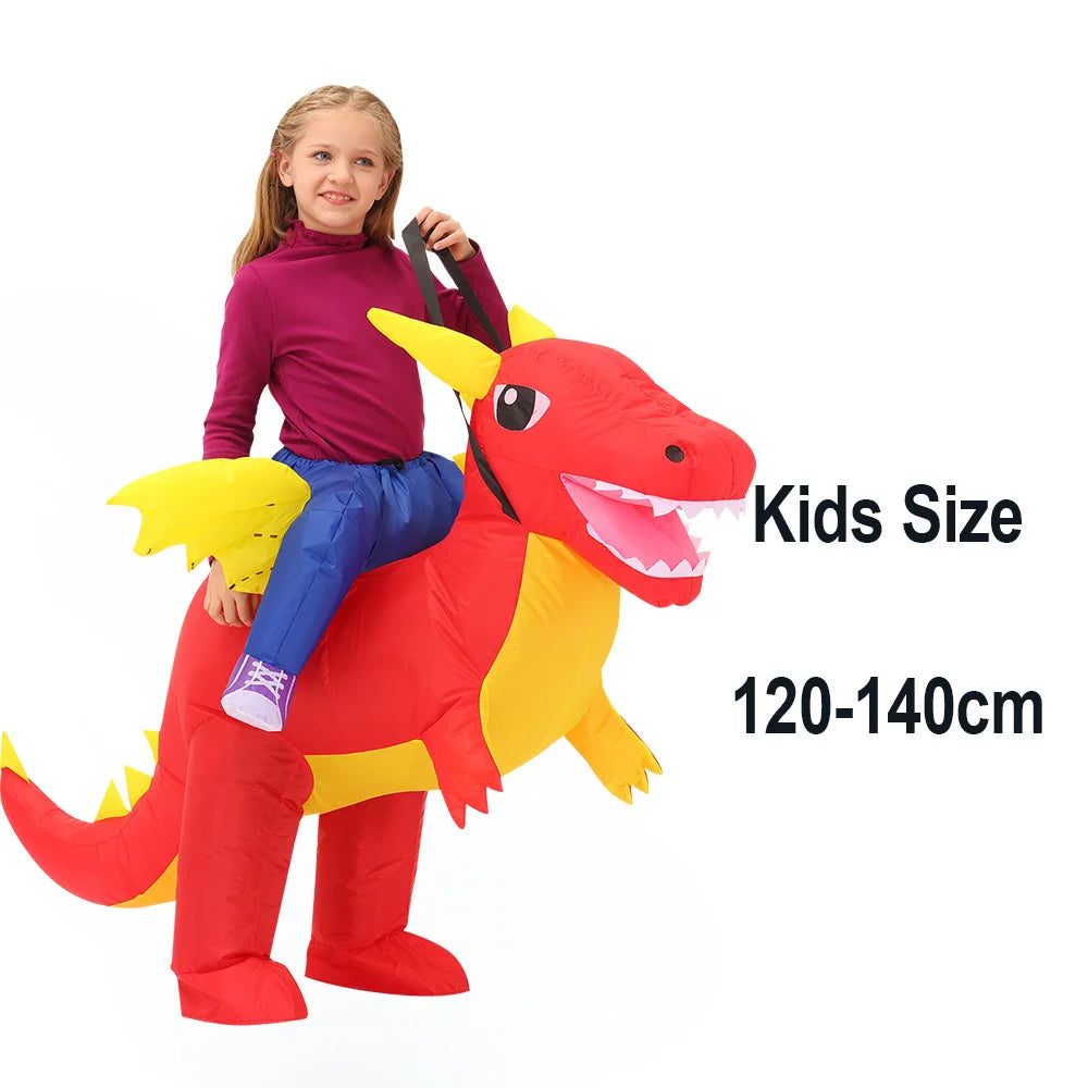 Costume gonflable Dinosaure pour carnaval