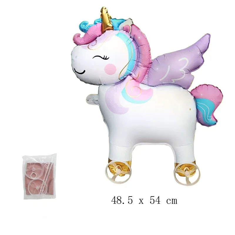Ballon Gonflable Animal Marchant Roulettes
