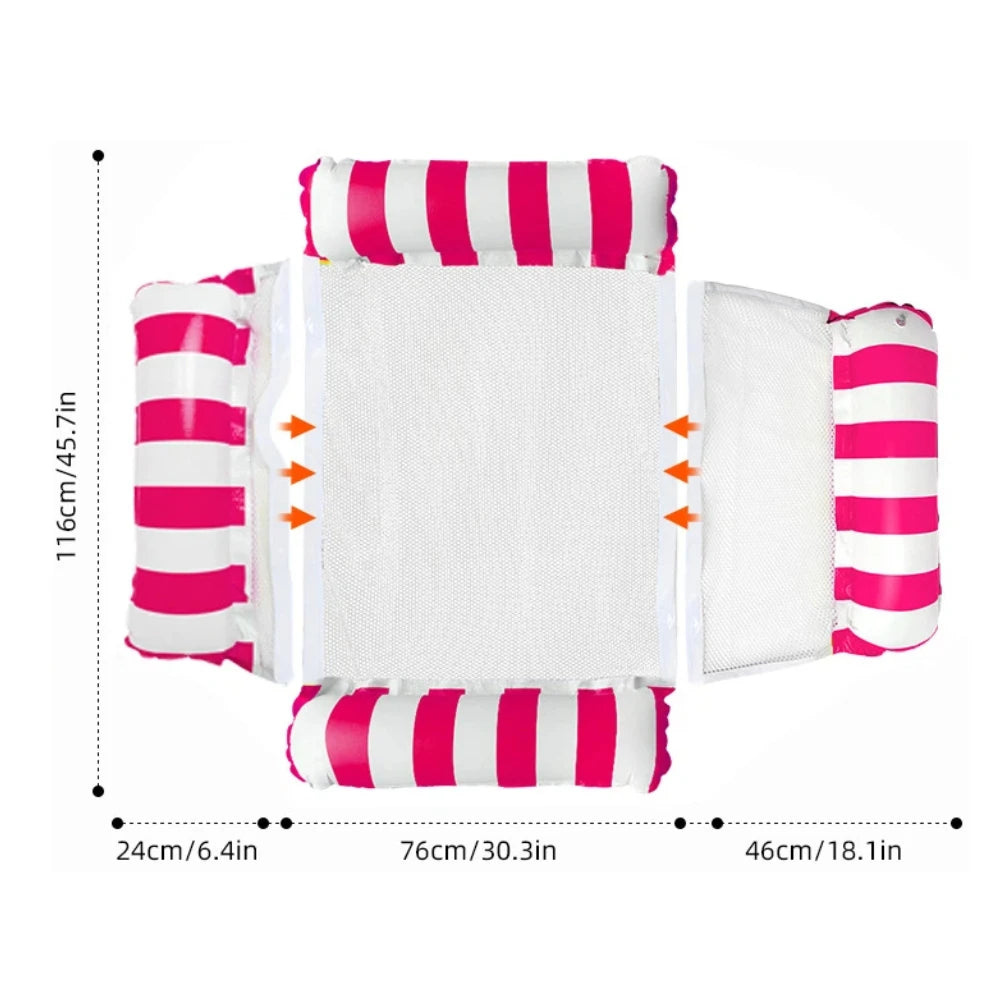 Matelas flottant gonflable pour plage