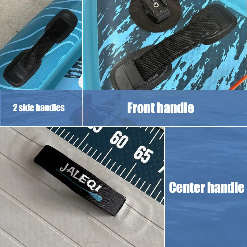 Vue d'ensemble du kayak gonflable de pêche 315cm