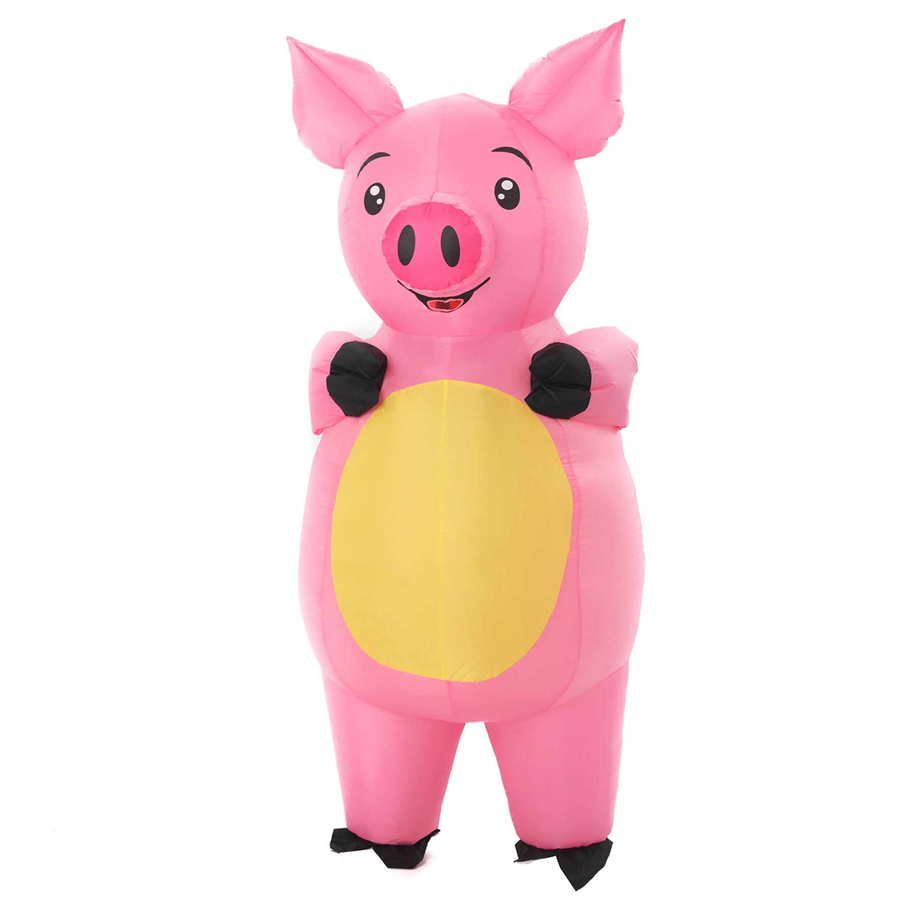 Déguisement gonflable cochon rose intégral halloween