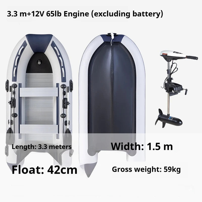 Kit de réparation fourni avec le bateau gonflable pneumatique