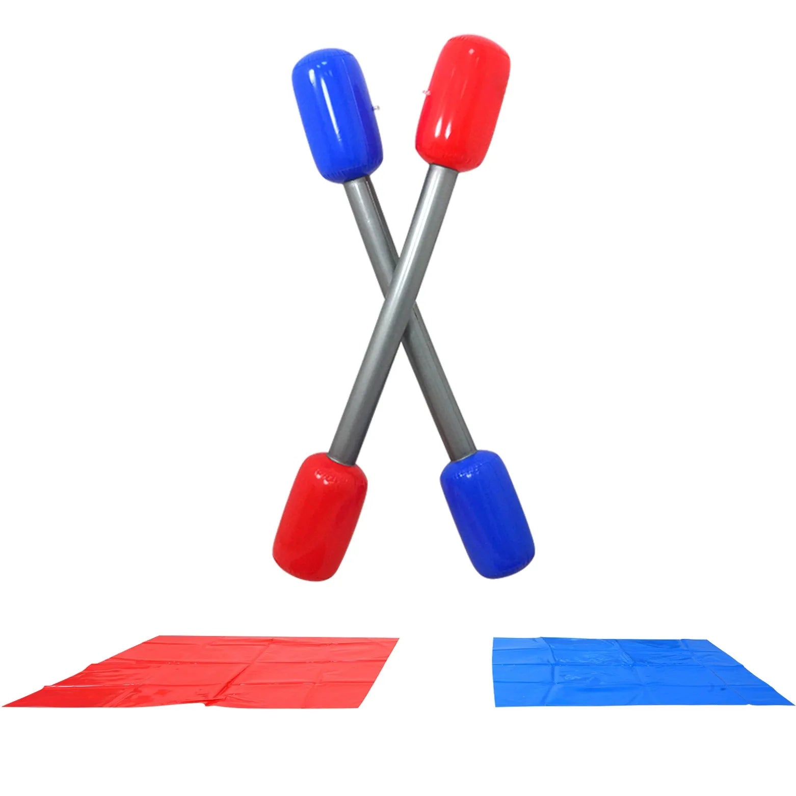 Lot de 2 bâtons gonflables supporters pour rassemblement sportif