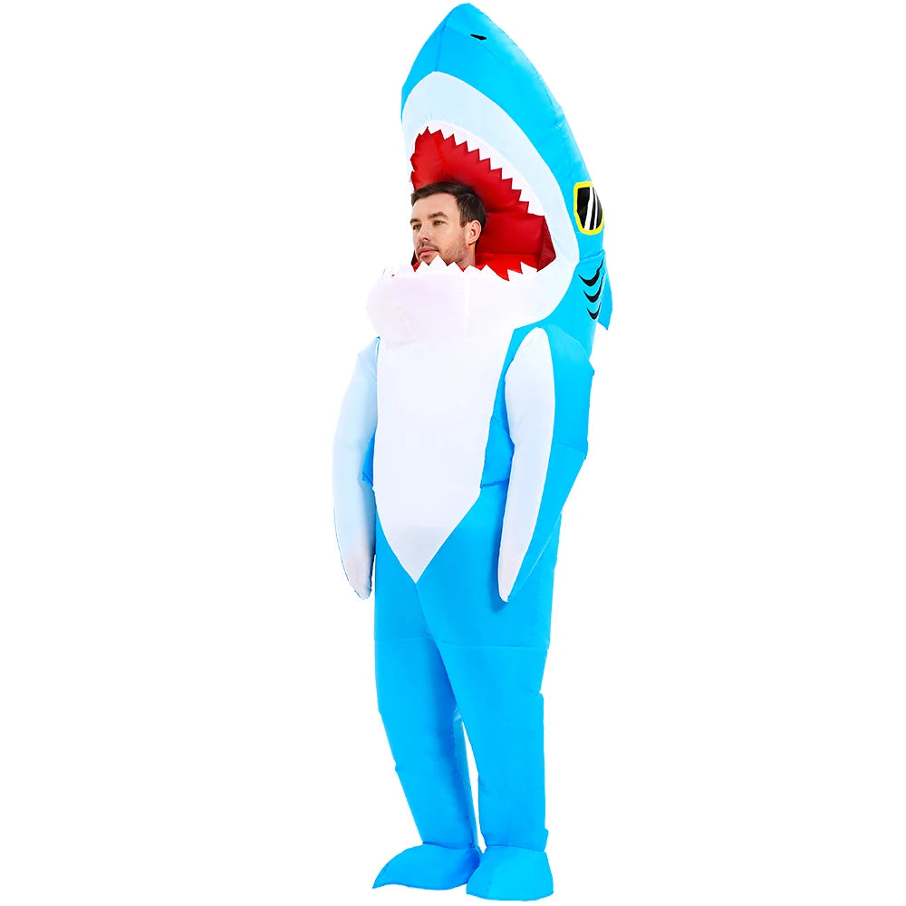 Costume requin gonflable adulte 155-190 cm