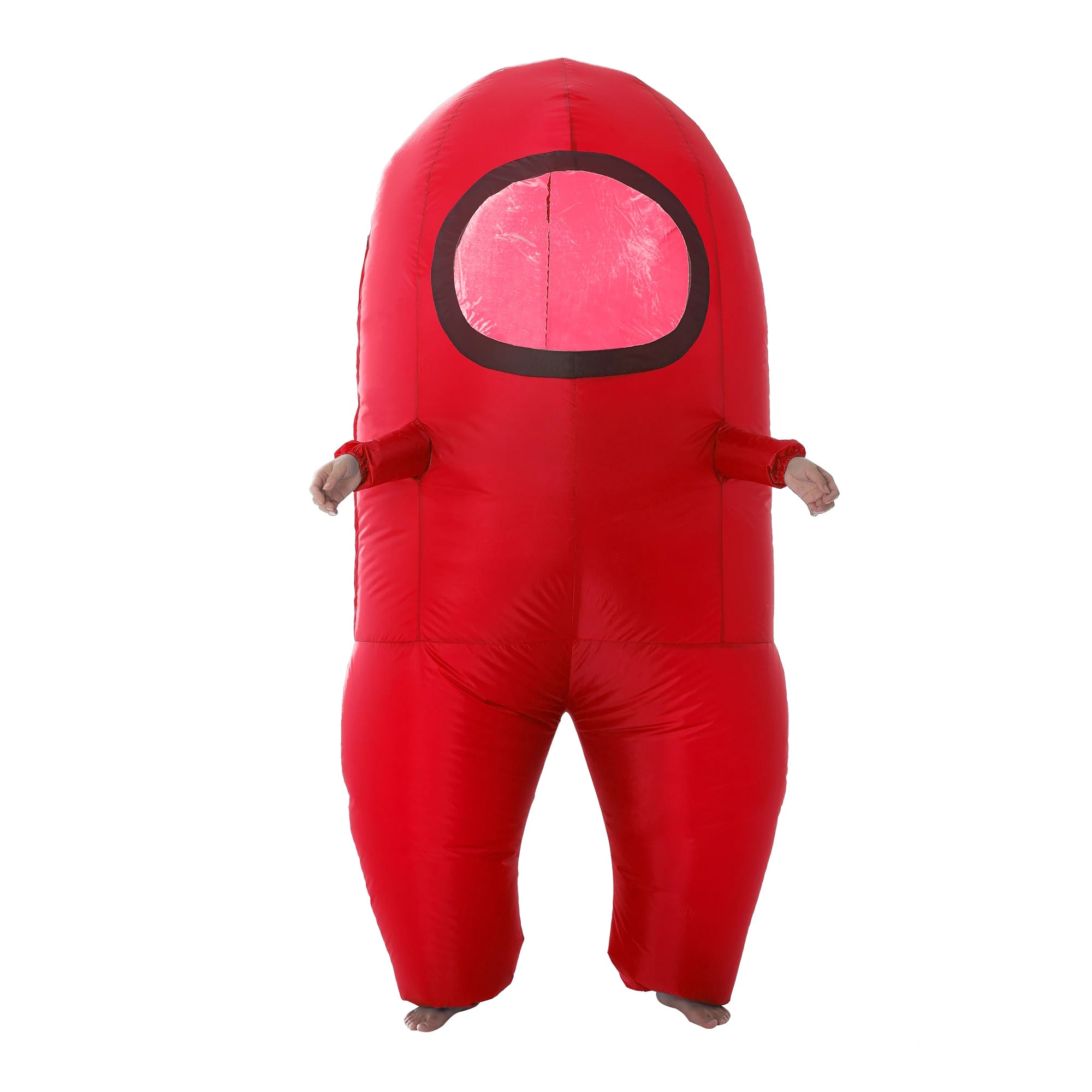 Costume astronaute gonflable noir carnaval