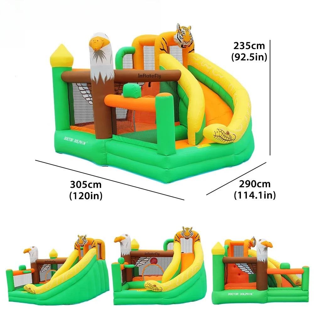Château gonflable animal dimensions 2.9x3x2.3m
