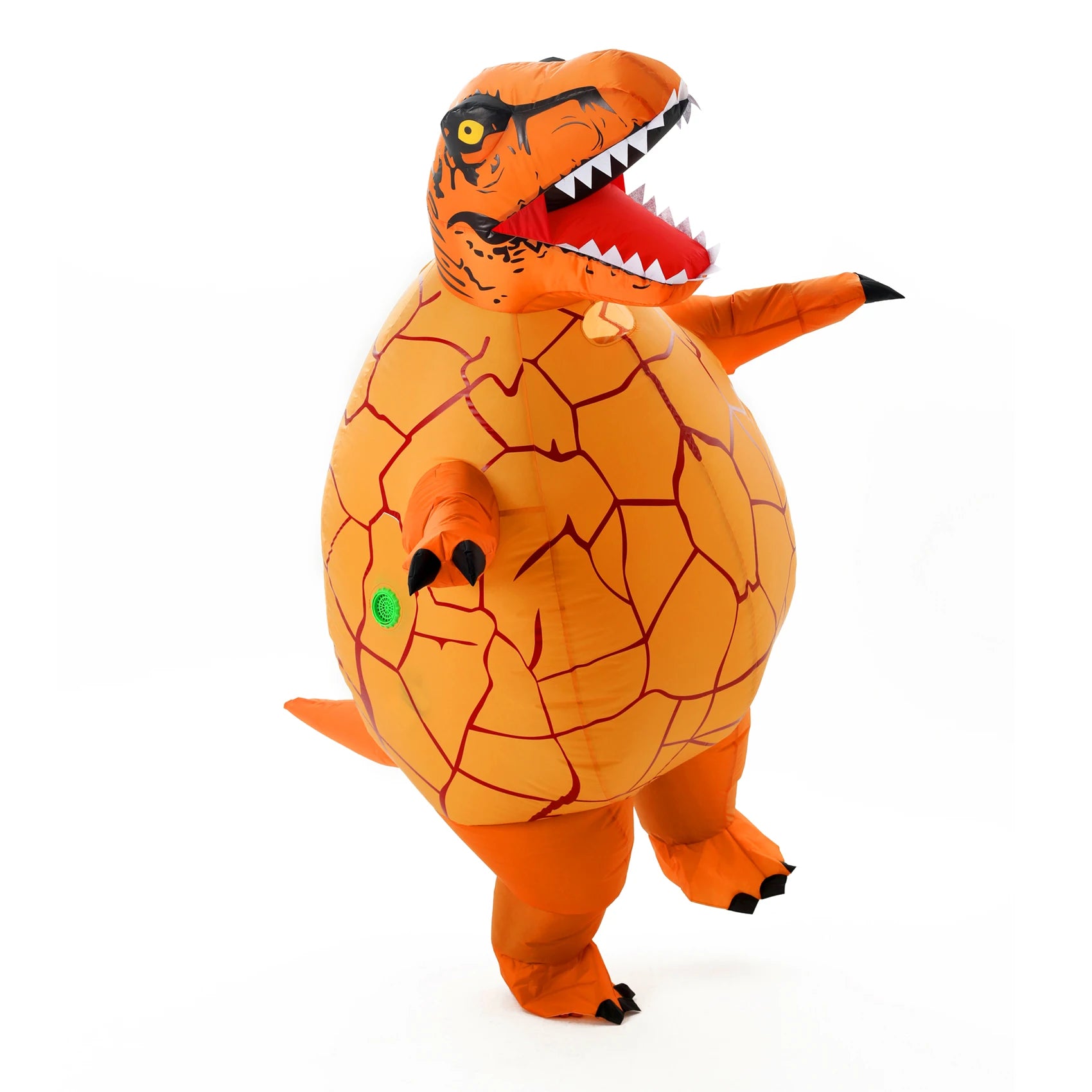 Costume gonflable œuf T-Rex avec ventilateur 160-190 cm