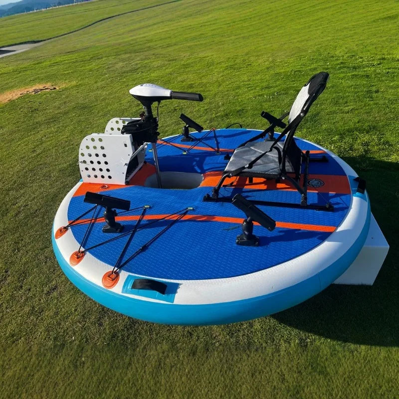 Planche De Surf Gonflable Électrique Moteur - vue de côté
