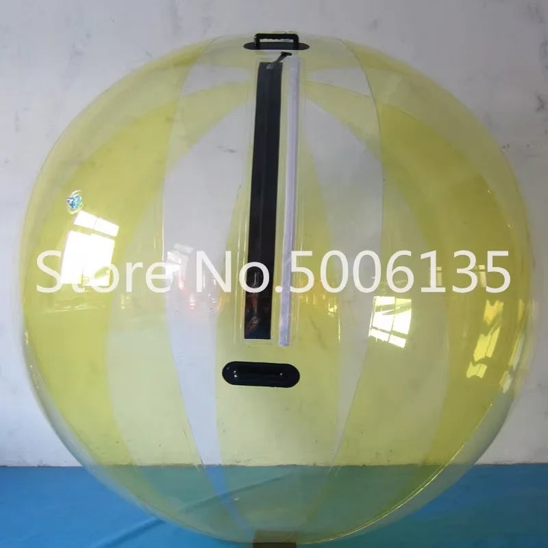 Zorb ball gonflable vue de dessus