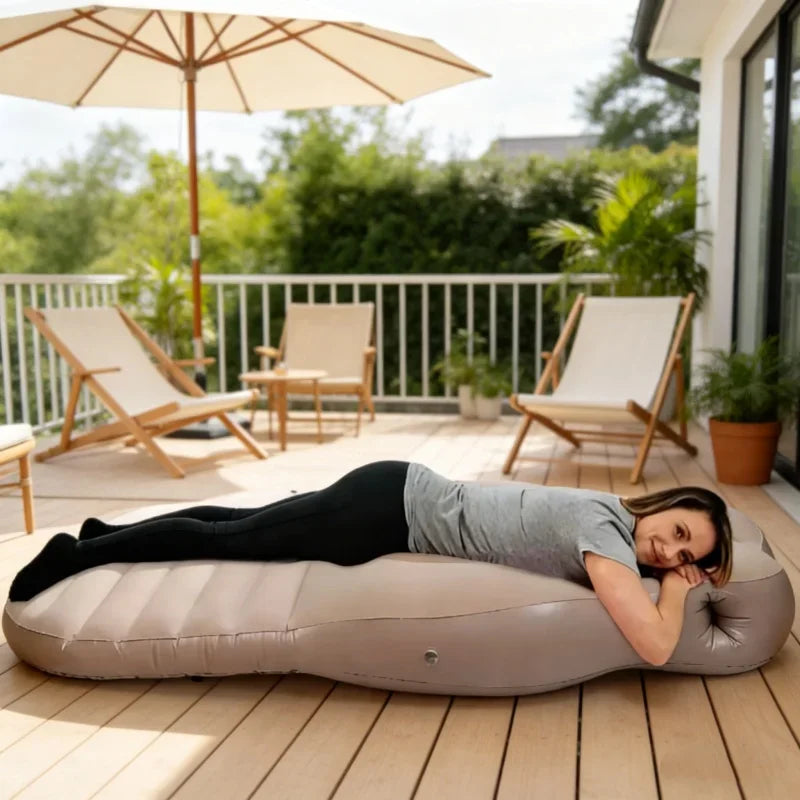 Matelas gonflable de soutien pour femme enceinte
