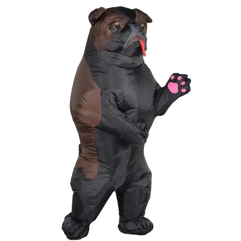 Déguisement gonflable chien amusant pour Halloween