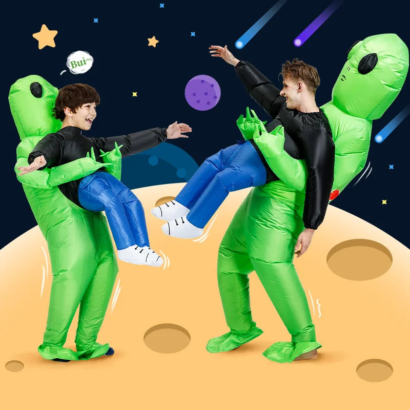 Costume gonflable alien extraterrestre adulte Halloween