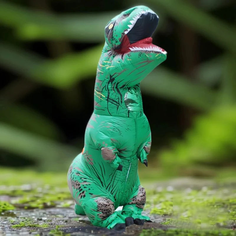 Déguisement dinosaure gonflable adulte 150-190 cm