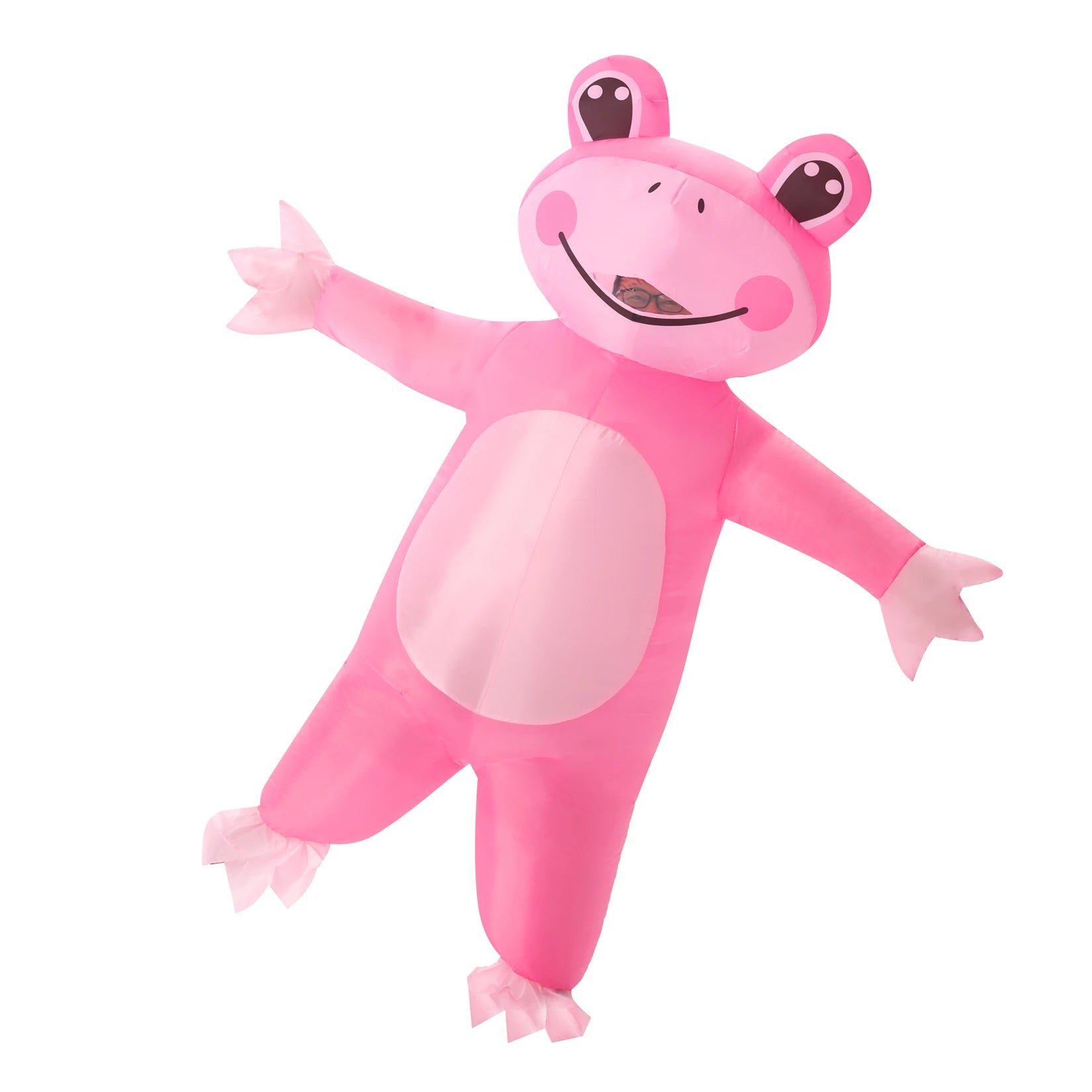 Déguisement grenouille gonflable Halloween animation