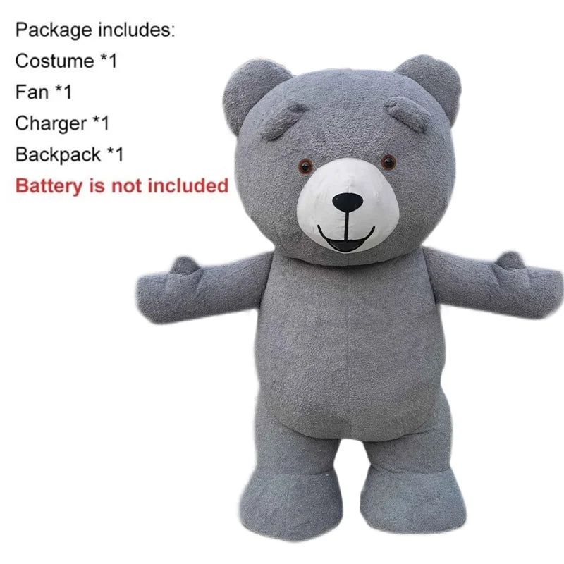 Costume gonflable mascotte en taille 3 m