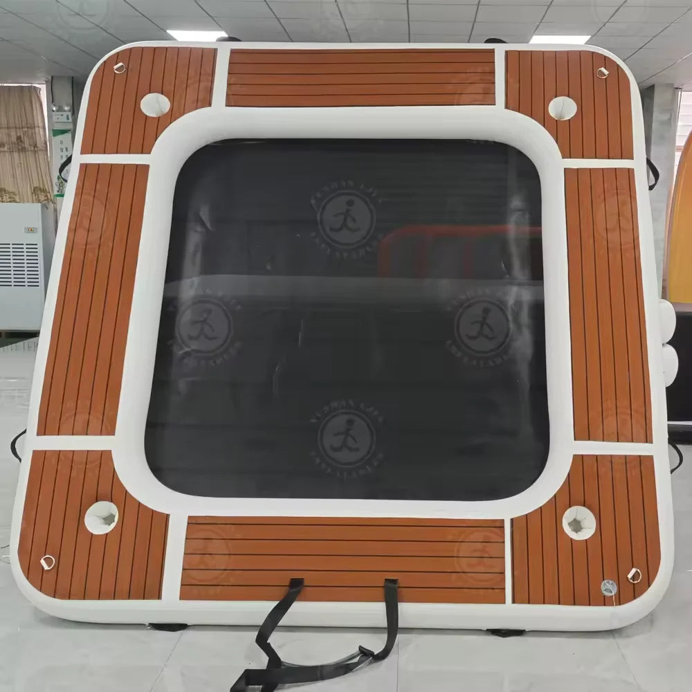 Plateforme Flottante Gonflable Hamac Aquatique - détail du matériau