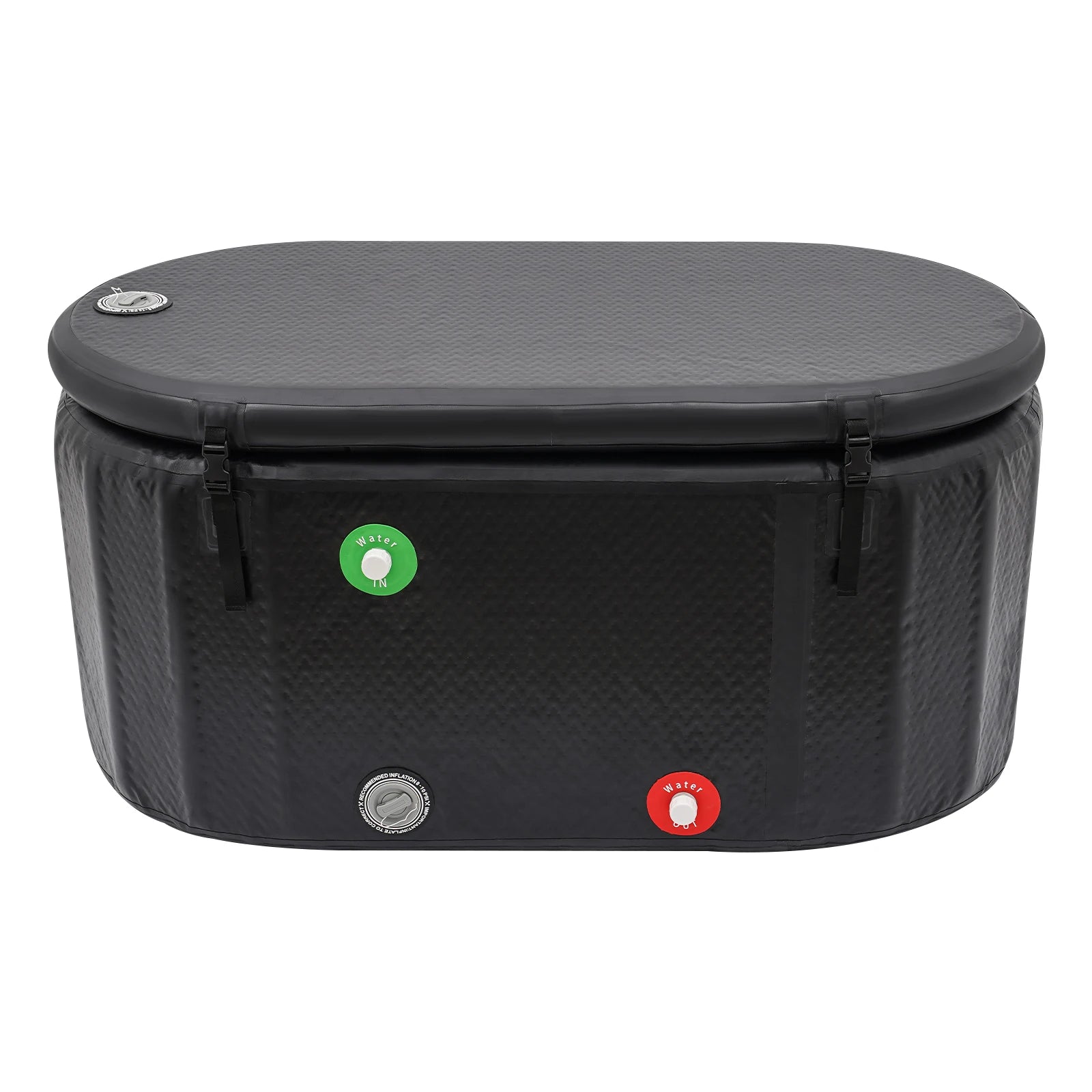 Baignoire gonflable de glace autoportante