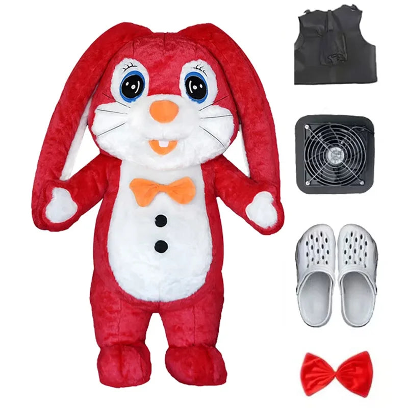 Costume gonflable mascotte géante taille 2 m