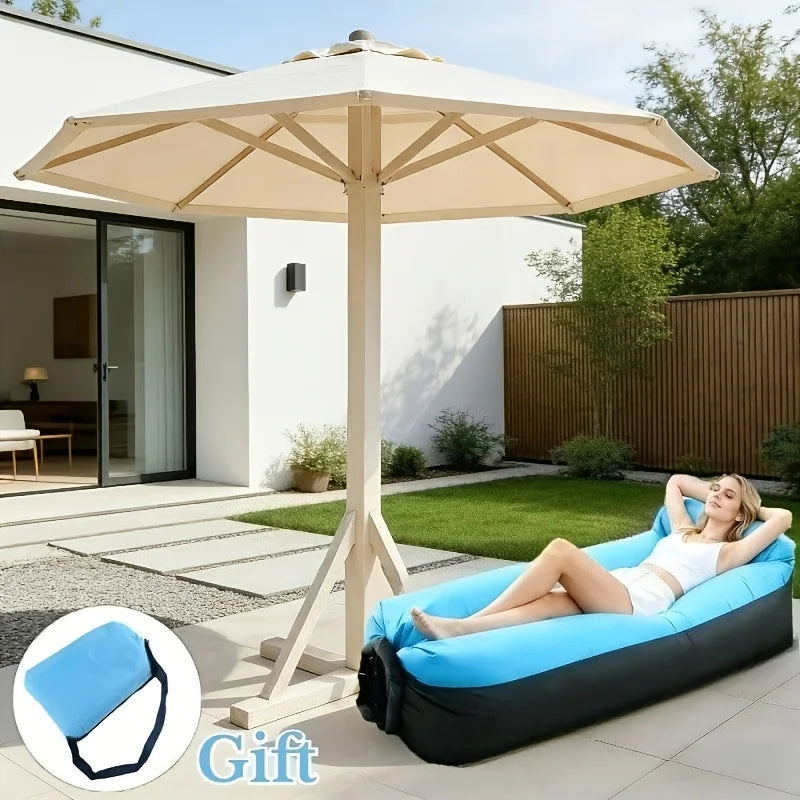 Tapis de Couchage Gonflable Oreiller Intégré - vue d'ensemble