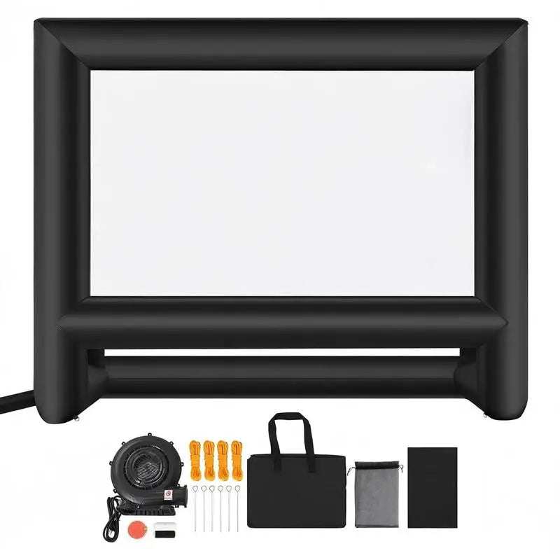 Détail du tissu 600D de l'écran gonflable