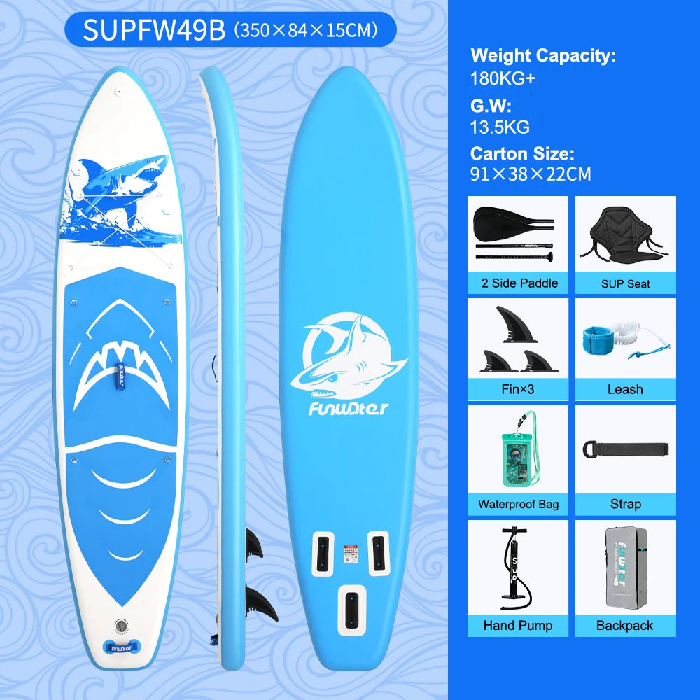 Gonflage rapide du stand up paddle gonflable