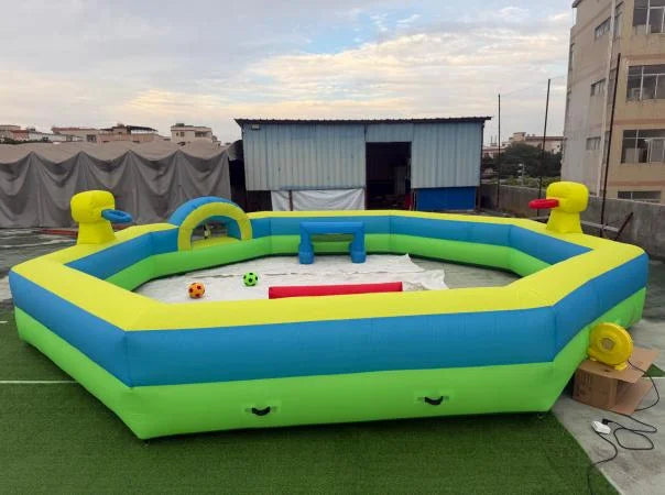 Espace de jeu gonflable sécurisé pour enfants et familles