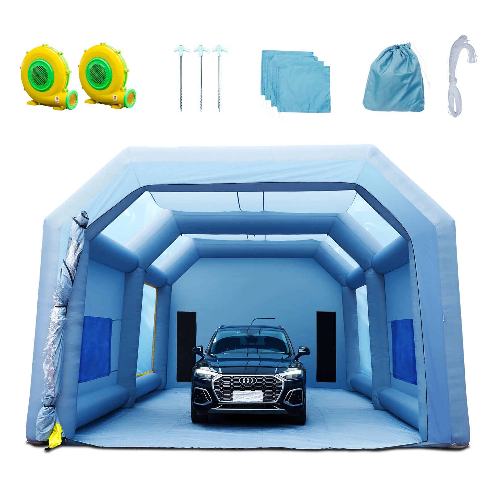 Cabine peinture gonflable multi-tailles
