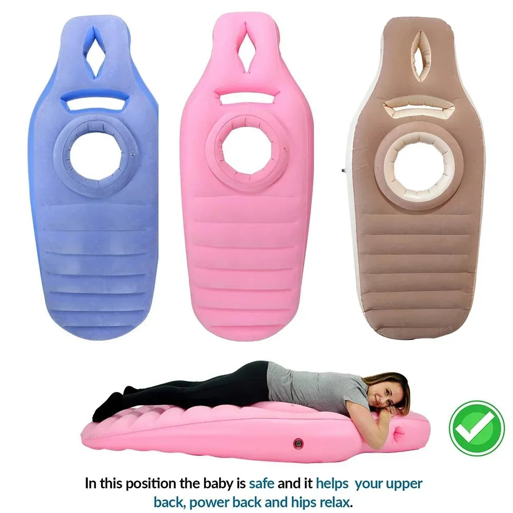 Matelas gonflable de grossesse ergonomique pour futures mamans