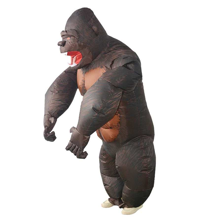Déguisement singe gonflable King Kong Halloween