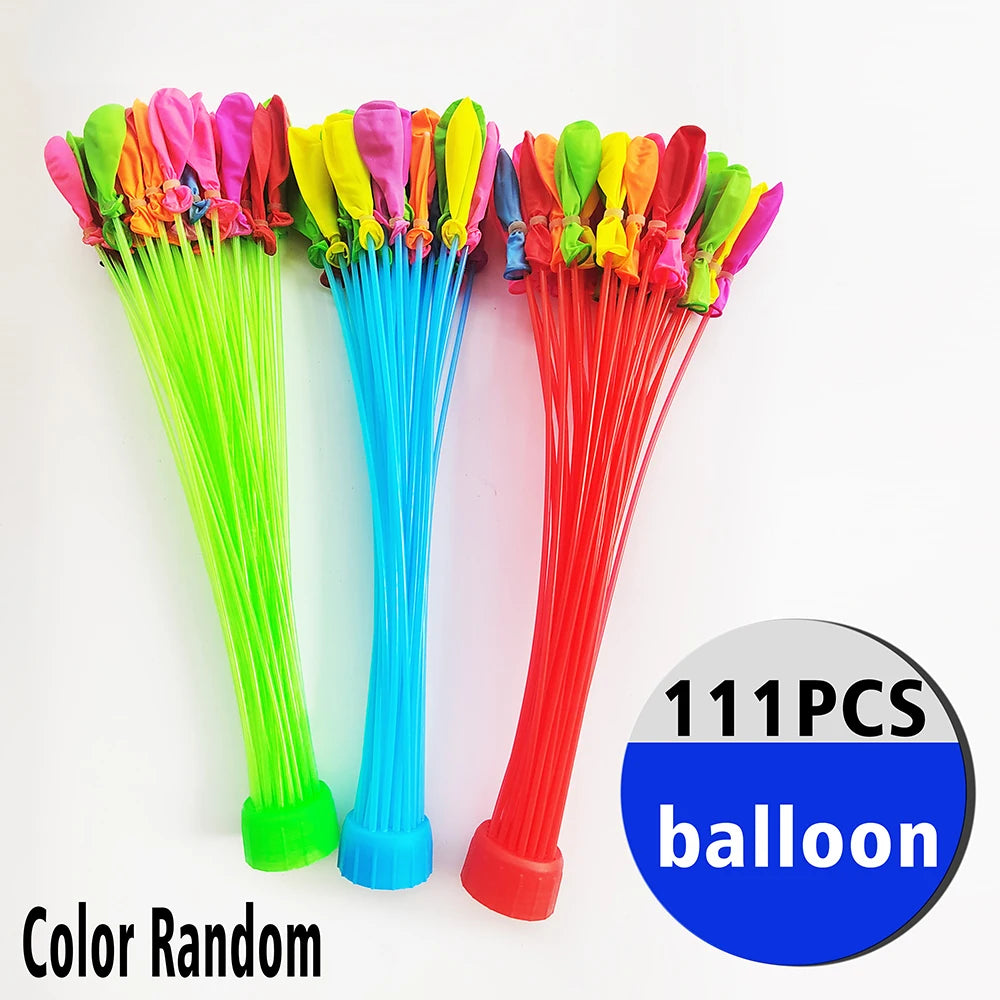 Ballons gonflables d'eau en forme ovale colorée