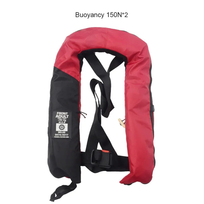 Accessoire Gonflable Gilet Sauvetage Double Airbags 275N - plié pour le rangement