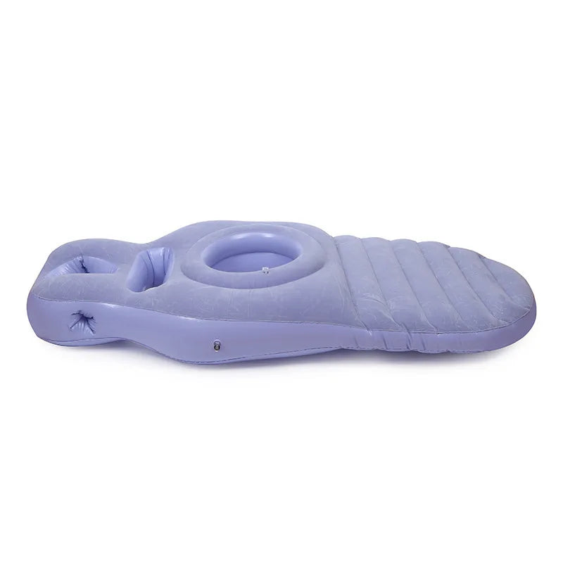 Matelas gonflable maternité coloris rose